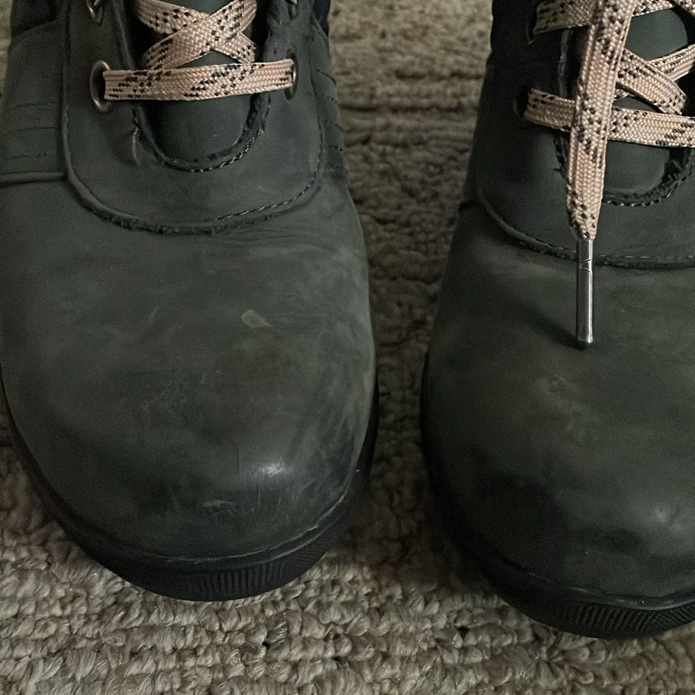 Sorel ‘Lexie’ Wedge Slate-Green Boots 9.5 - Picture 7 of 12